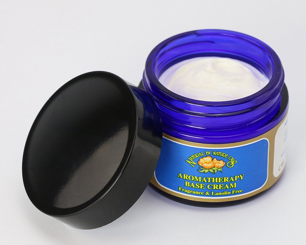 natural base cream for essential oils